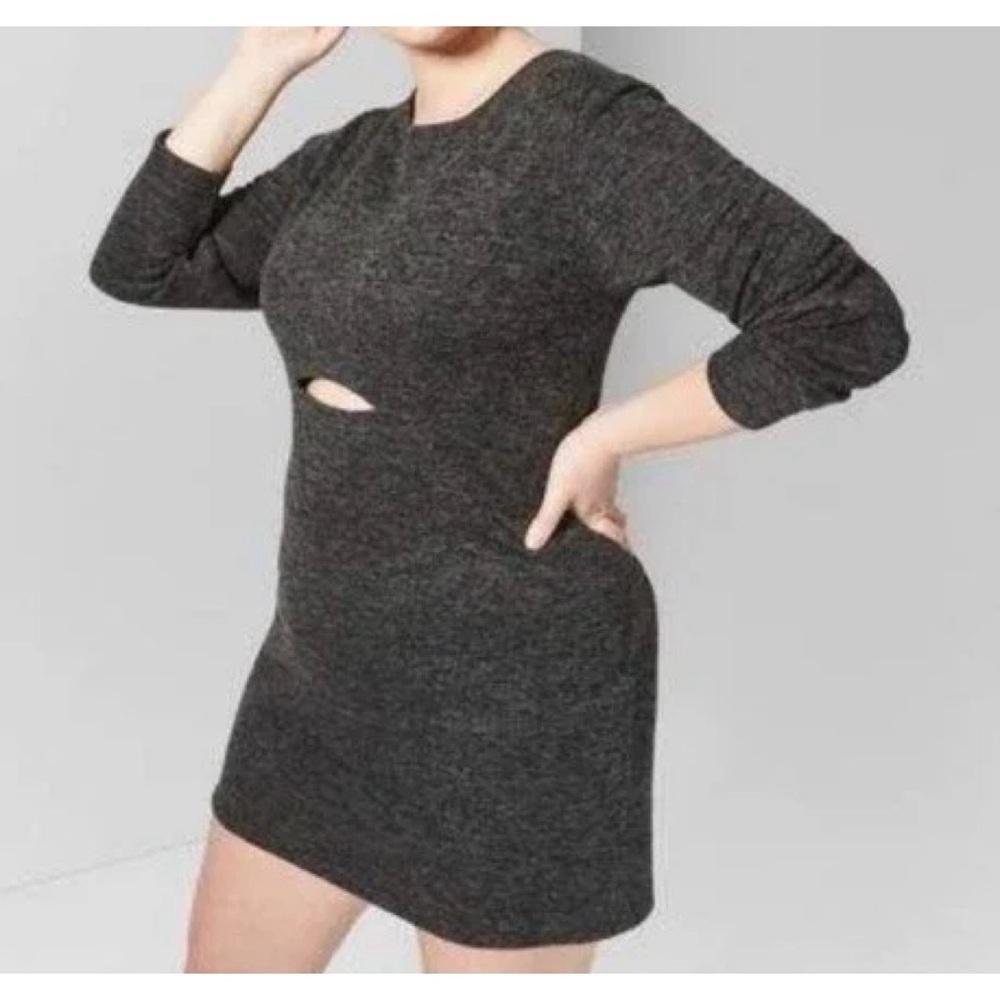 Wild Fable charcoal mini dress